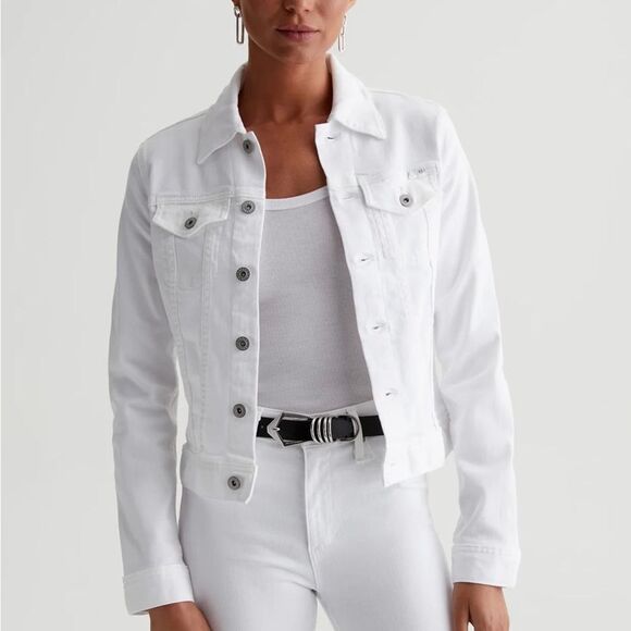 AG Denim Cropped Jacket XS - Picture 1 of 6